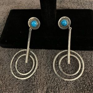 Turquoise drop earrings